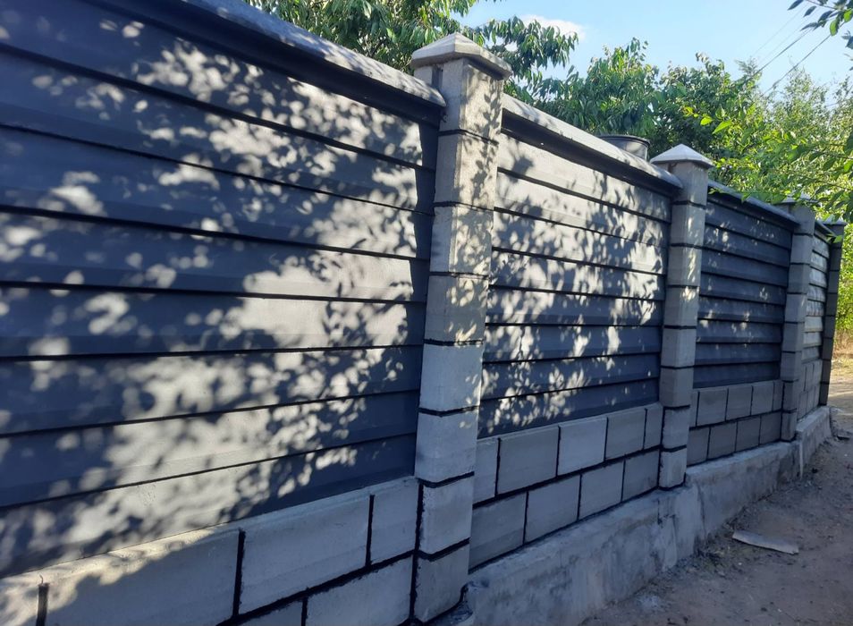 Заборы, Ворота, Еврозаборы, європаркани, паркани, бетонні паркани