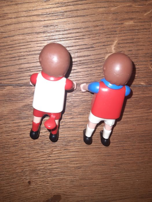 2 ludziki piłkarzyki playmobil