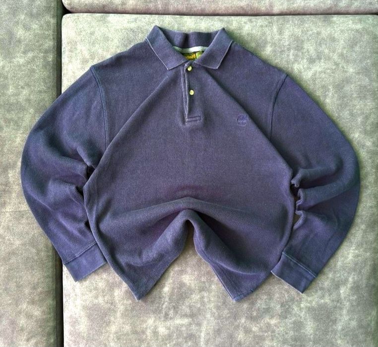 Синій светер Timberland з коміром