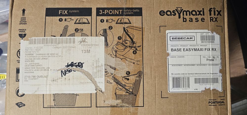 Carrinho de bebe trio + Isofix Bebecar