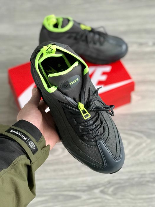 Мужские зимние кроссовки Nike Air Max 95 Sneakerboot "Grey" 40-45