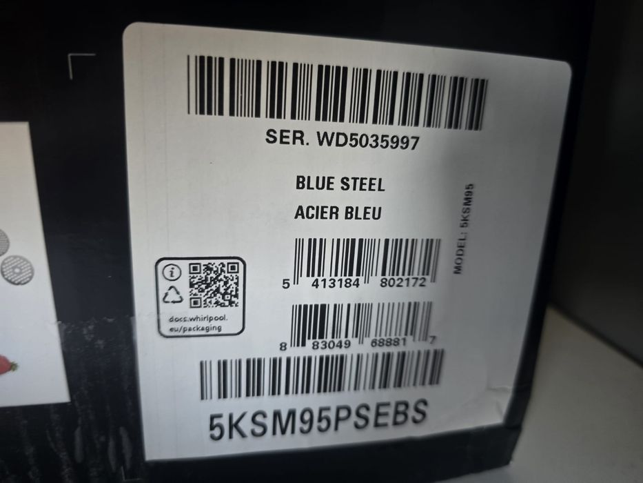 Robot kuchenny planetarny KitchenAid Artisan, nowy, na gwarancji