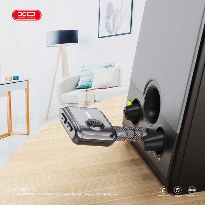 Transmiter Bluetooth FM MP3/Karta Pamięci/AUX/Jack 3,5MM