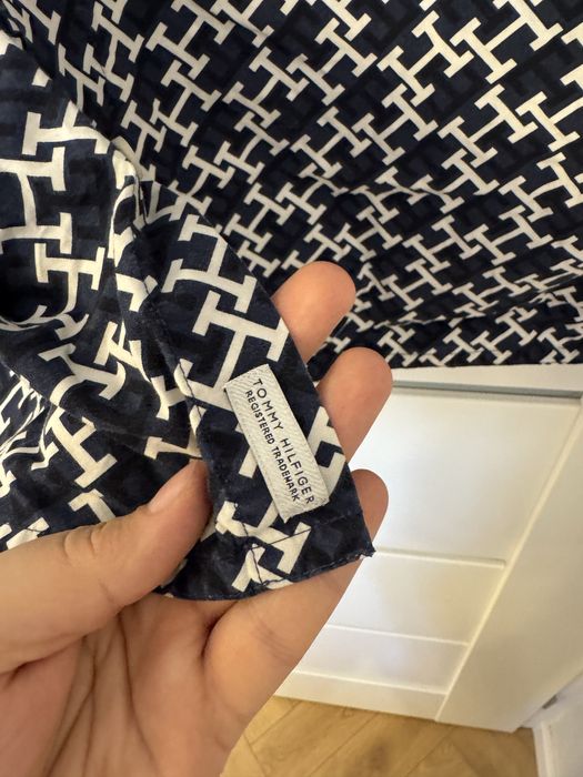 Koszula z krótkim rękawem Tommy Hilfiger Monogram L