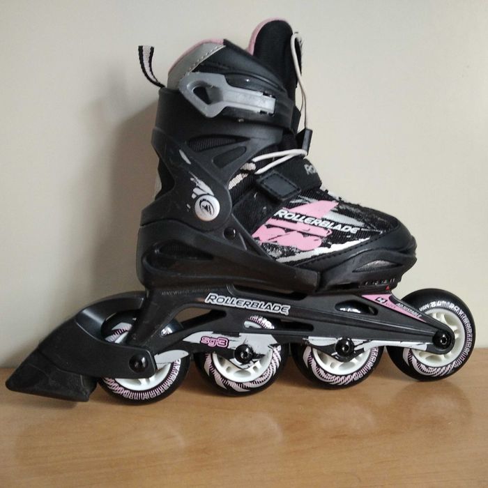 Rolki dziecięce regulowane  ROLLERBLADE Alpha XT roz.eu-28-32