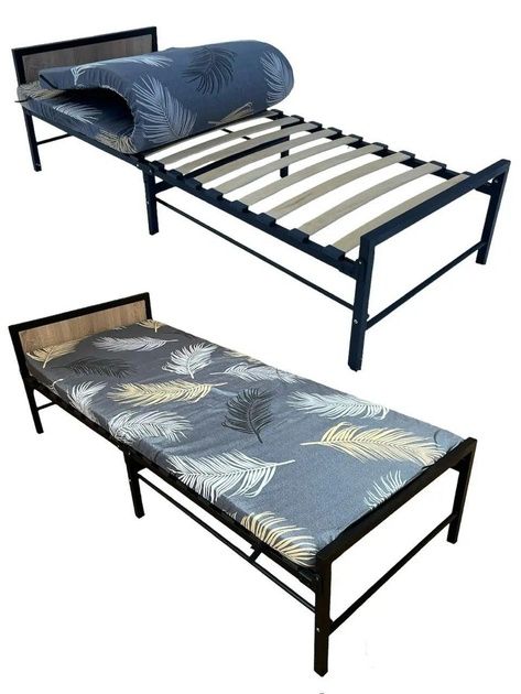 Розкладачка розкладне ліжко на ламелях Марсель посилена