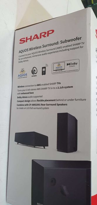 Subwoofer Sharp CP-AWS0101 NOWY - komismadej.pl