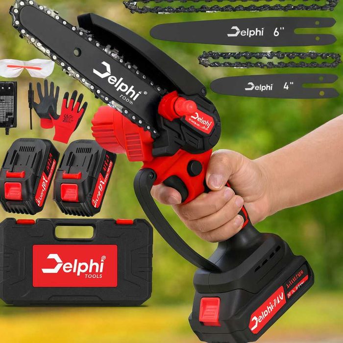 *NOWA* PIŁA ŁAŃCUCHOWA BEZSZCZOTKOWA akumulatorowa 2xaku gałęziówka