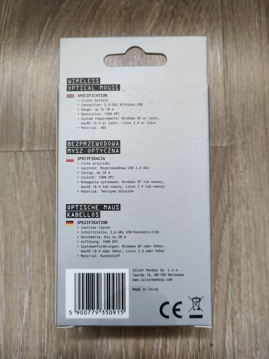 Myszka bezprzewodowa