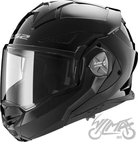 Kask szczękowy LS2 FF901 ADVANT X czarny połysk szczęka 180°