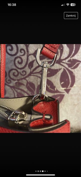 Torebka torba Michael Kors czerwona