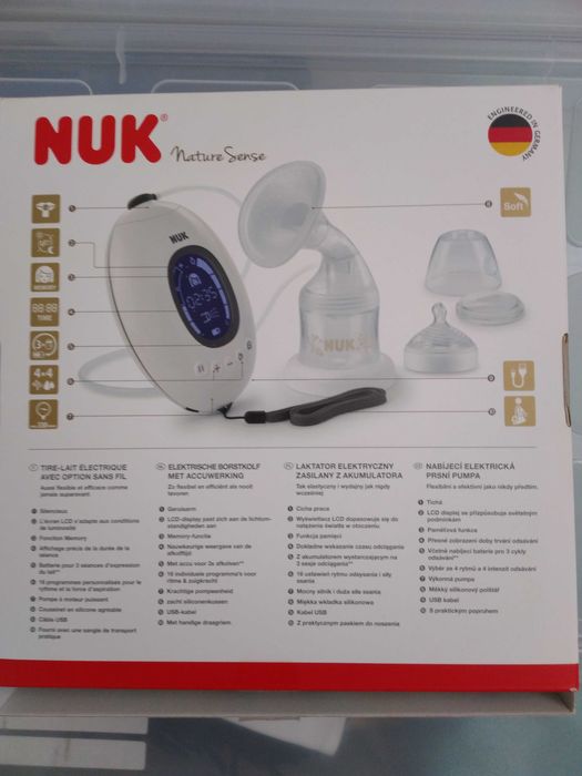 Bomba extratora Nuk nature sense