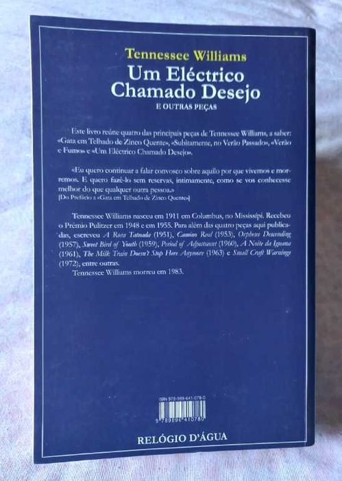 Um Eléctrico Chamado Desejo - Tennessee Williams