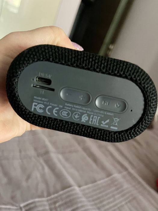 Портативна колонка Hoco BS47 Bluetooth 5.0, 5 Вт, чорна б/в