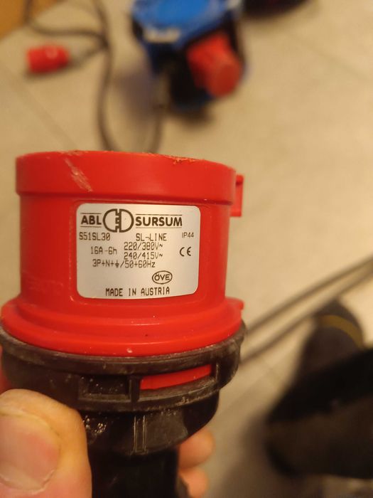 Przedłużacz silowy 20m