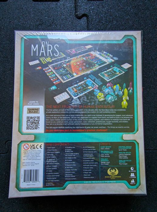 On Mars - Lacerda Nowa Zafoliowana