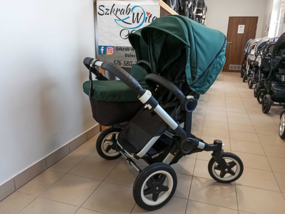 szkrabwita.pl Bugaboo Donkey rok po roku 2w1 3w1 dla bliźniaków GWARANCJA 12 miesięcy