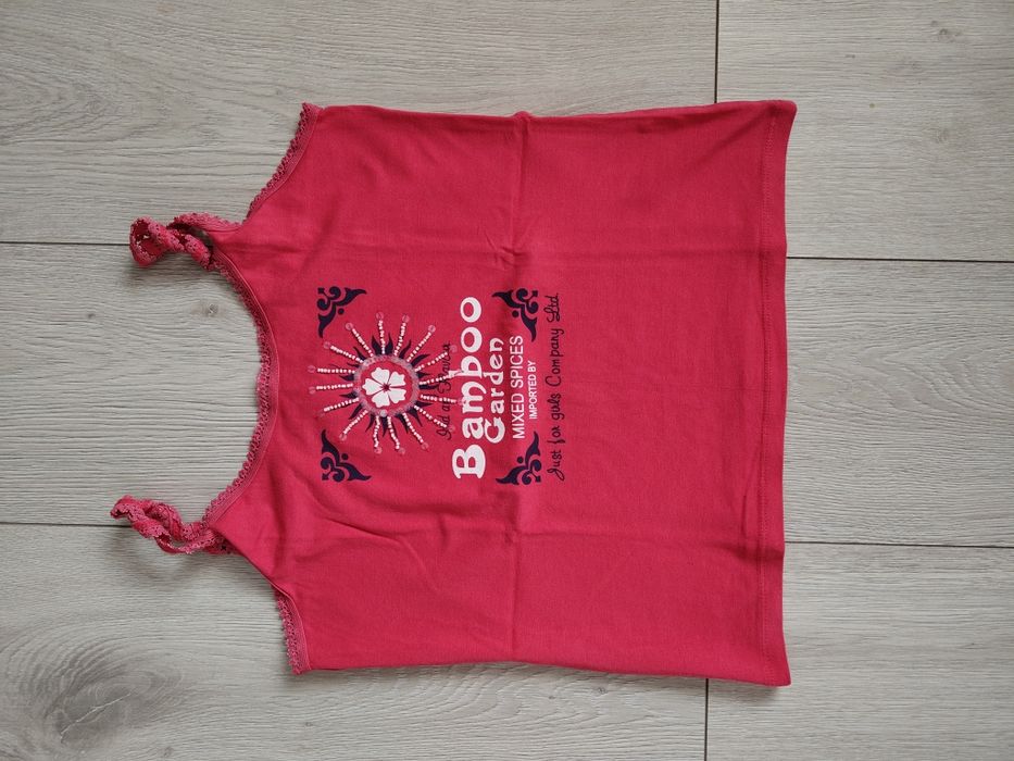 Czerwony Top damski