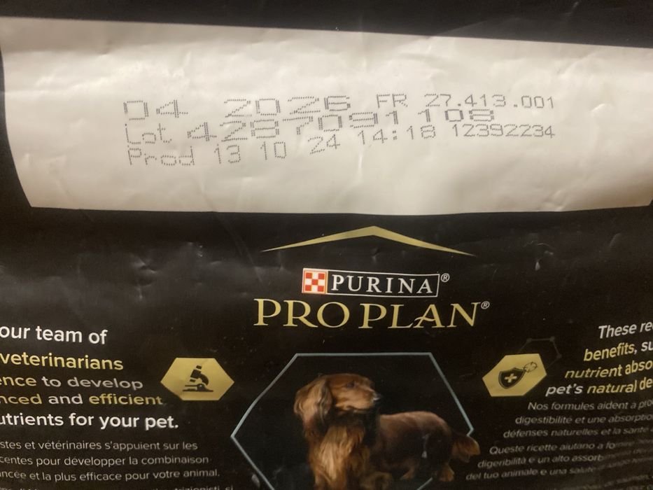 Сухой корм Purina Pro Plan ягненок