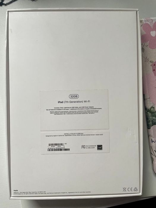 Ipad 7th Generation 32 GB Wi-Fi Rose Gold