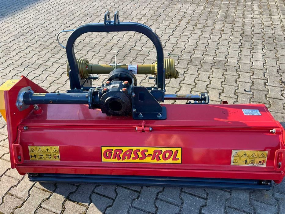 polska kosiarka mulczer traktorek bijakowa do trawy w ogrodzie nowa