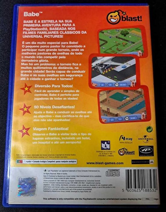 Um Porquinho Chamado Babe – Jogo PS2
