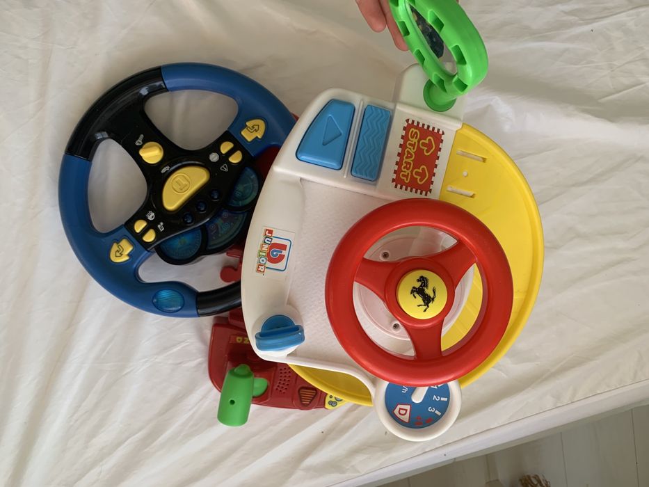 Для хлопчика руль машинки горка
