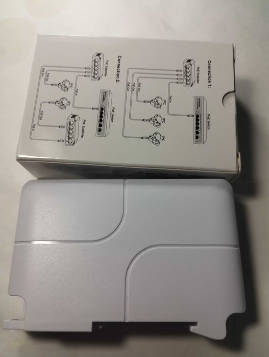 POE Коммутатор / Разветвитель / Switch для IP Камер, 1+3 Порта, DIN