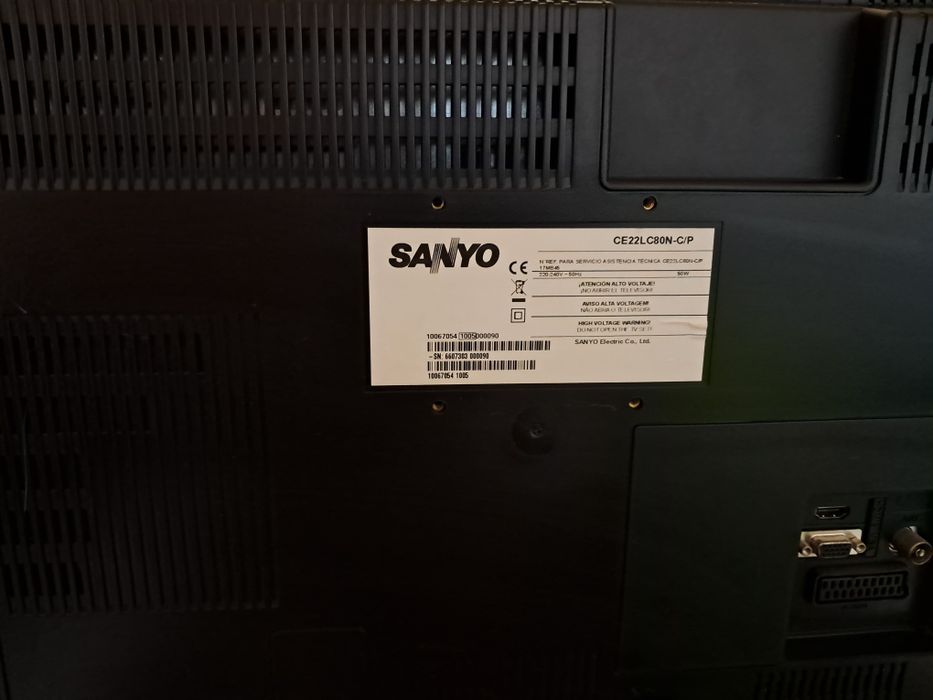 Televisão / monitor Sanyo CE22LC80N-C/P