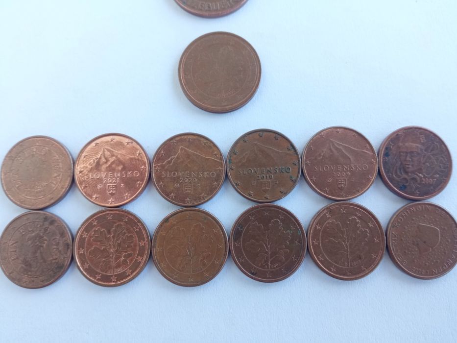 Moedas comemorativas coleção