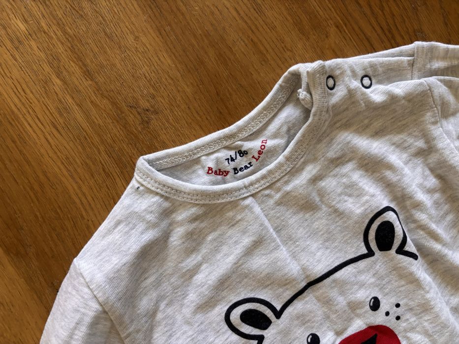 Piżamka komplet dziecięcy baby bear Leon 74/80