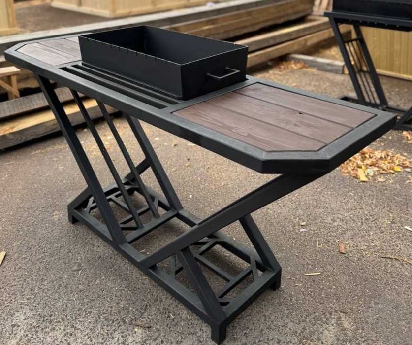 Мангал в стилі лофт