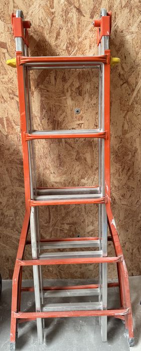 Escada Telescópica Mista Wolfpack 5+5 Degraus.