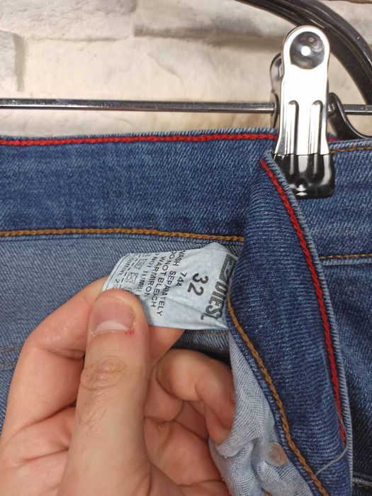 diesel denimowe męskie spodnie 32 jeansy M L s1