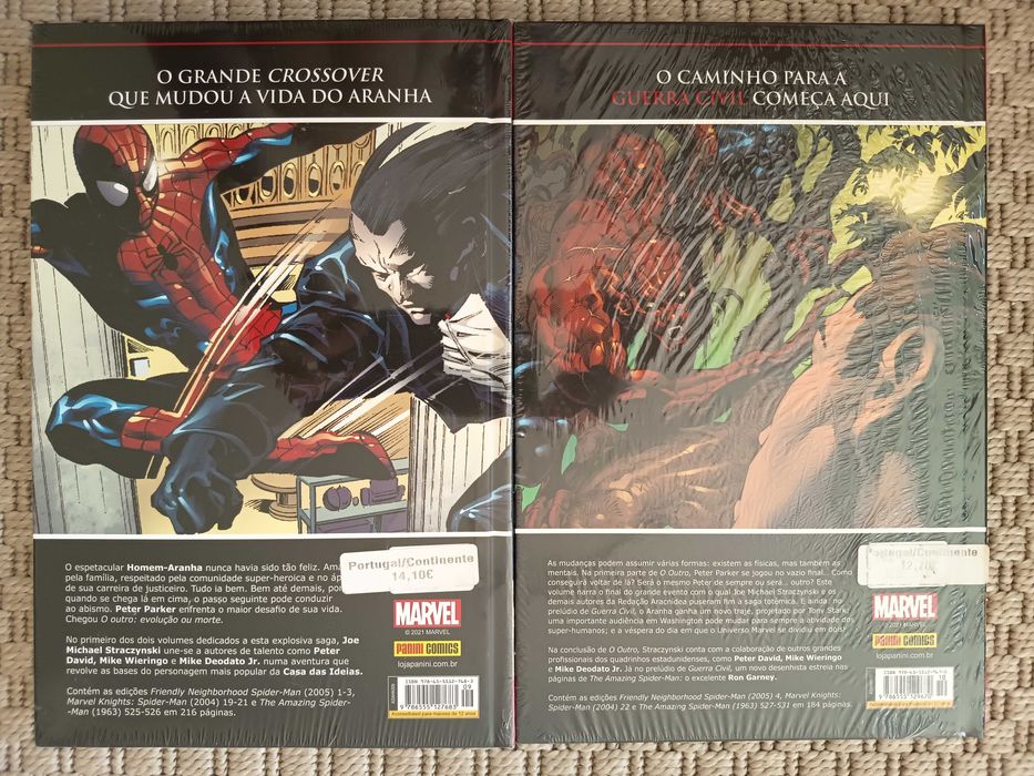 Marvel Saga - Espetacular Homem-Aranha vols. 9 e 10
