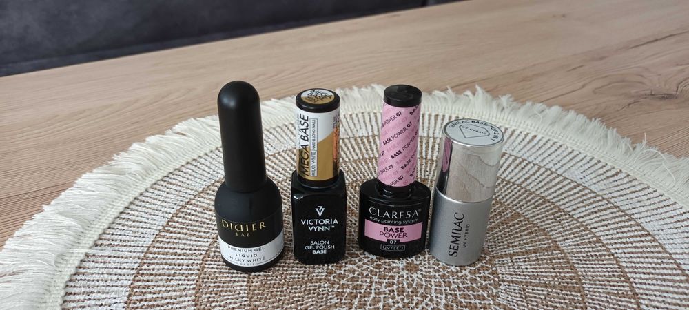 Lakiery hybrydowe, bazy i topy