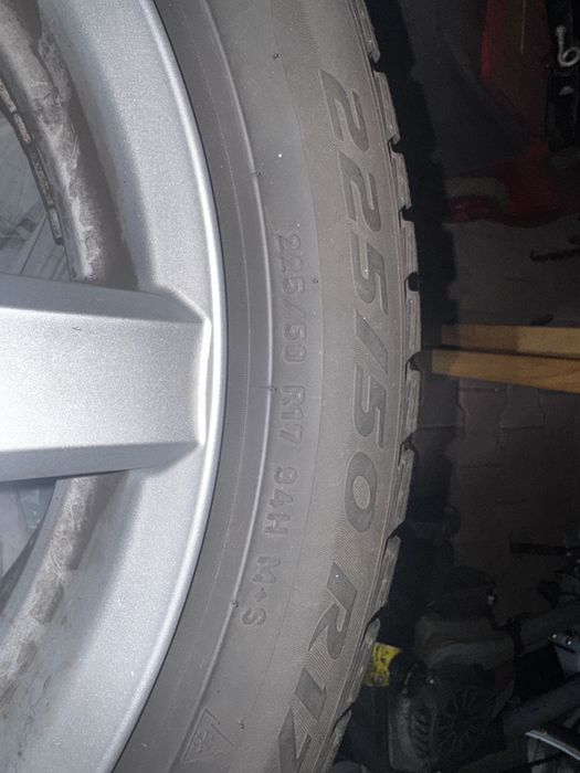 Alufelgi Dezent 17 + zimowe opony pirelli 5x112 ET48