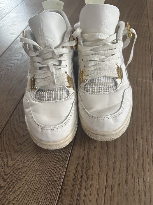 Buty sneakersy Nike Air Jordan 4 Retro Metallic Gold 43