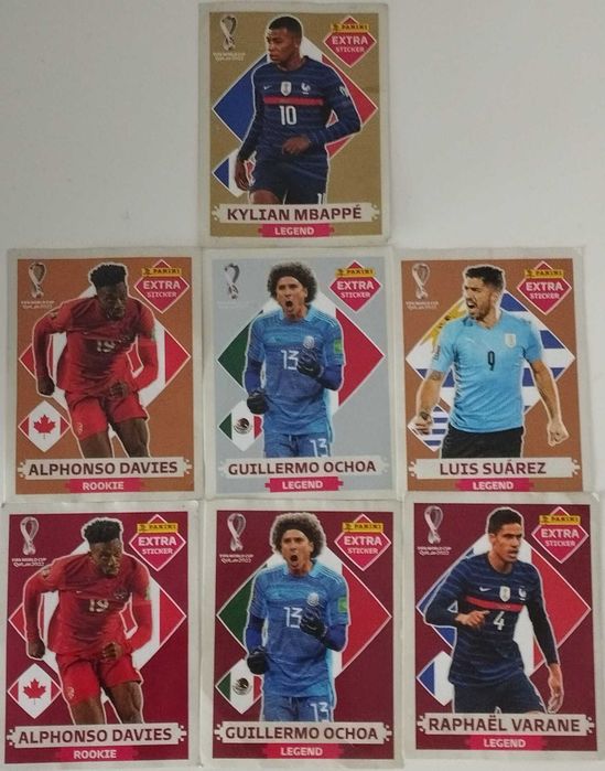 Guillermo Ochoa carta extra sticker prata