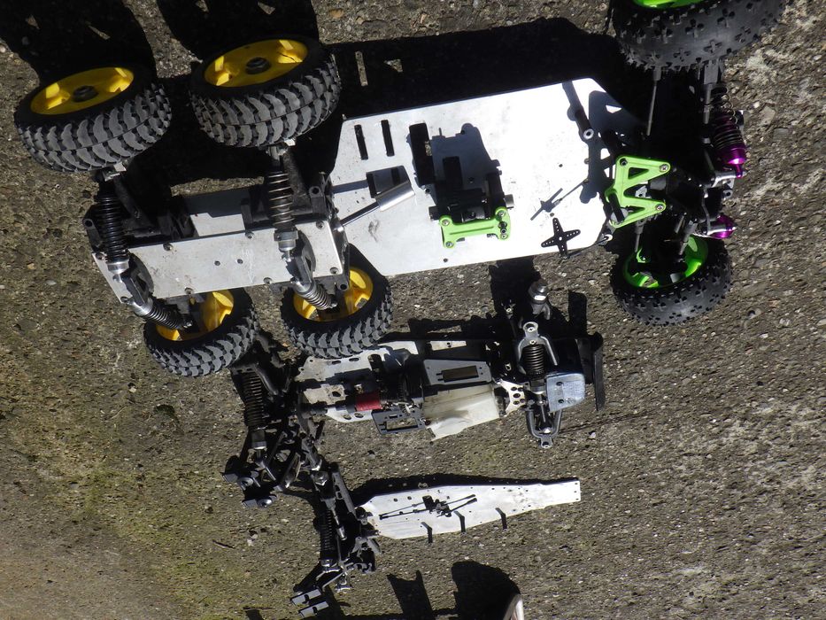 Podwozie RC / Model Rc 3 sztuki -Czesci zamienne