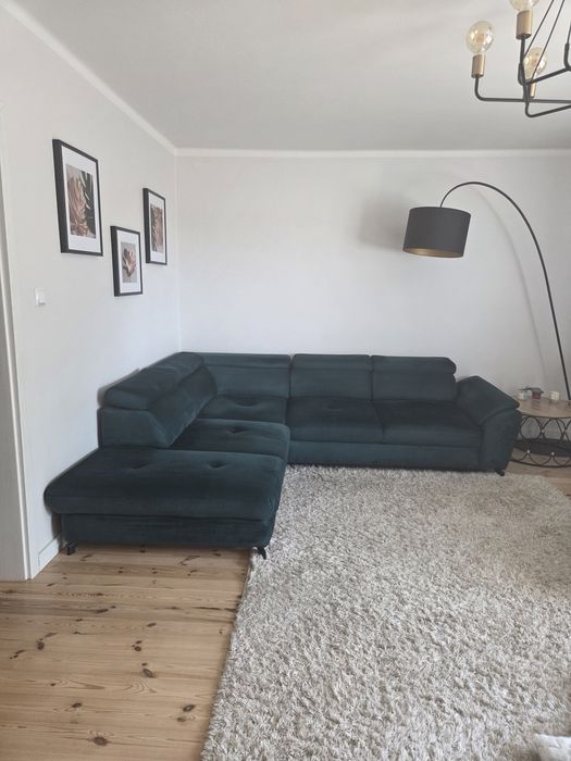 Kanapa narożna z funkcją spania