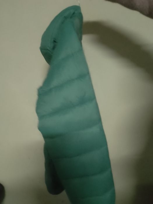 Casaco verde para o frio