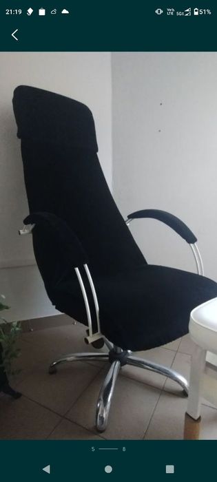 Fotel kosmetyczny manicure pedicure makijaż