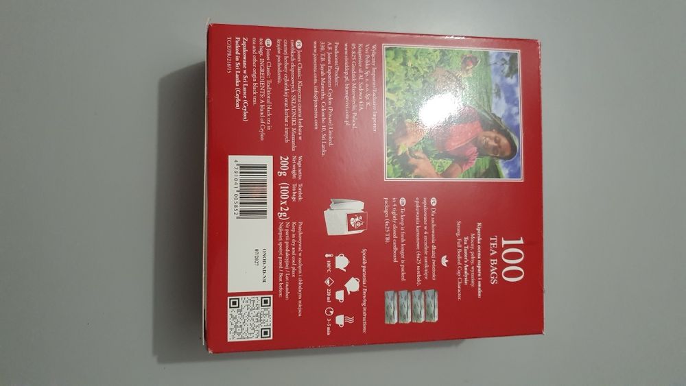 Herbata Jones Classic 100 torebek