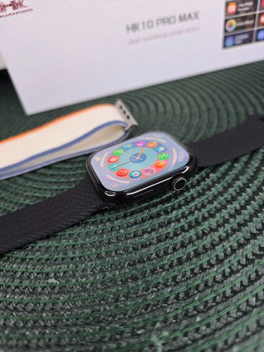 Smartwatch 10 Pro Max Gen 5 – AMOLED 2,02”, połączenia Bluetooth