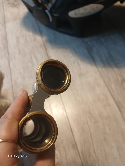 Lornetka  lata -20te masa perłowa #antyk