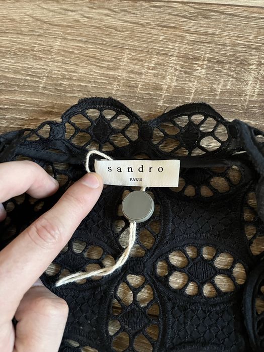 Якісна Чорна Сукня Від Sandro