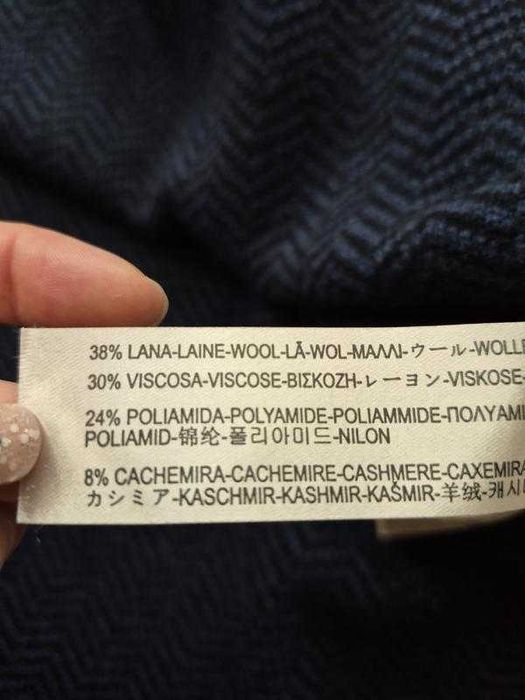 Пончо жіноче з гарним складом, massimo dutti