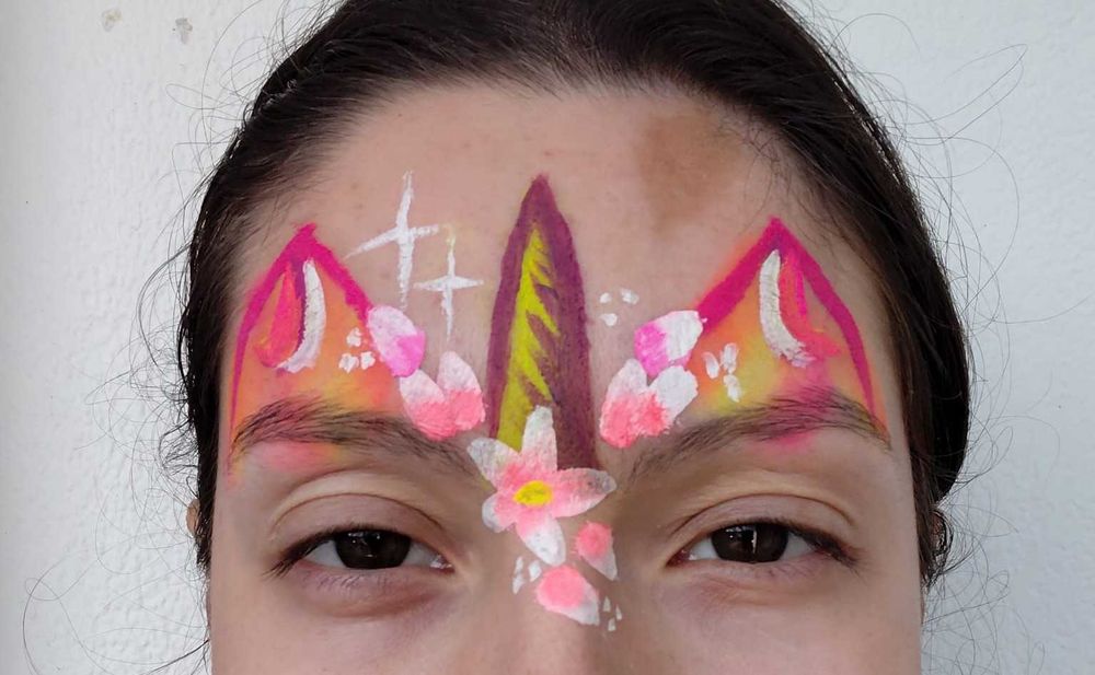 Pinturas faciais para festas Infantis