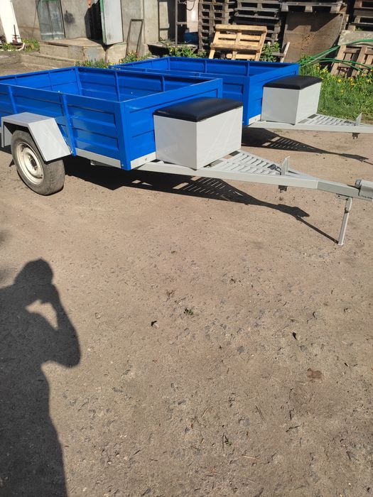 Прицеп до мотоблока.Причіп мотоблочний.
